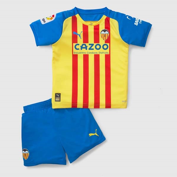 Trikot Valencia Ausweich Kinder 2022-23